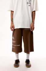 Civil Brown RFC Lounger Fleece Sweat Shorts
