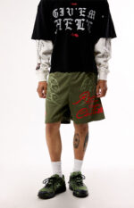 Civil We Came From Concrete Mesh Shorts
