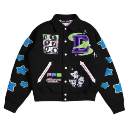 Civil Regime x The Powerpuff Girls – Varsity Jacket