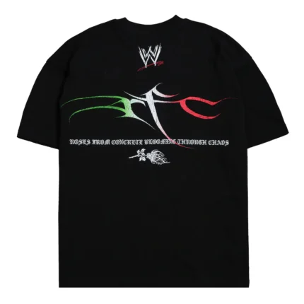Men's Civil Regime Black Eddie Guerrero Lucha Rose Everyday Boxy T-Shirt
