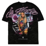 Men's Civil Regime Black Liv Morgan Xoxo Liv Boxy T-Shirt