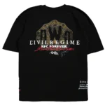 Men's Civil Regime x WWE Black Hulk Hogan Hollywood Hogan T-Shirt