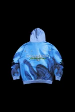 Xeno Spectrum Indie Rose Hoodie in Future Blue
