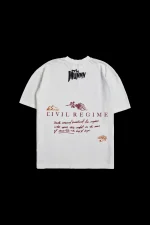 The King Of Kings American Classic Oversized Tee in Butter