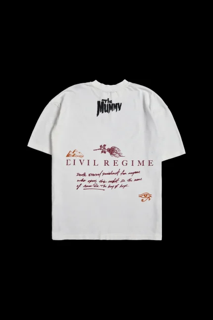 The King Of Kings American Classic Oversized Tee in Butter