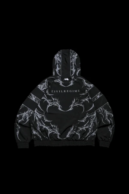 Nostromo Windbreaker Jacket in Black