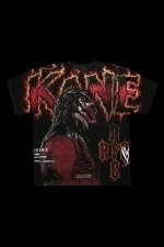 Kane's Cross American Classic Oversized Tee in Vintage Black