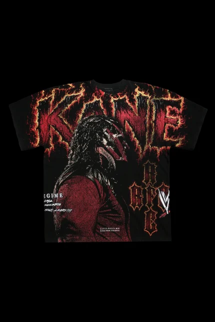 Kane's Cross American Classic Oversized Tee in Vintage Black