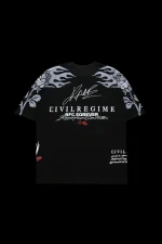 Kane's Cross American Classic Oversized Tee in Vintage Black