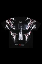 Dracula American Classic Oversized Tee in Black