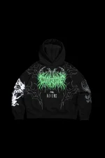 Alien Regime Forever Hoodie in Black