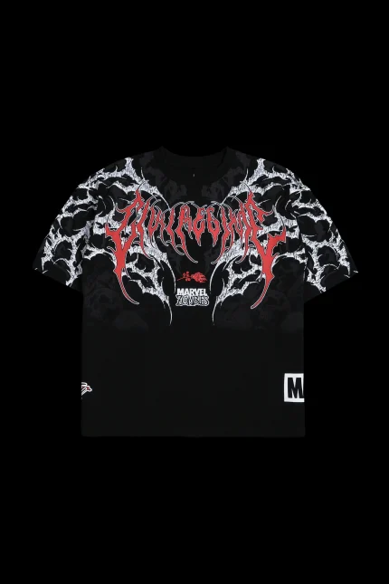 Hulk Zombie "Side By Side" 199X Oversized Tee in Black
