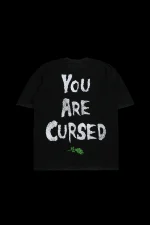 Dan's Burning Rose American Classic Oversized Tee in Vintage Black