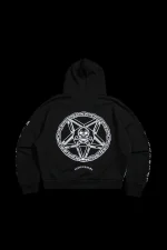 Serpent Madness Outliers Zip Up Hoodie in Black