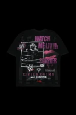 Liv Forever American Classic Oversized Tee in Vintage Black