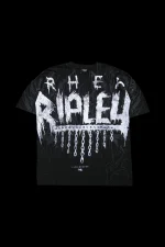 Rage Against Mami American Classic Oversized Tee in Vintage Black