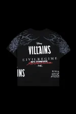 Sire Scar Boxy Tee in Black