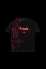Dracula American Classic Oversized Tee in Vintage Black