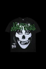 Mistress Of The Dark American Classic Oversized Tee in Black