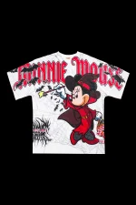 Minnie's Chaos "SBS" 199X Oversized Tee in Butter