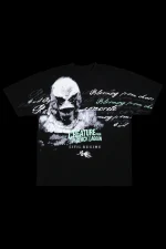 Creature In The Water American Classic Oversized Tee in Black