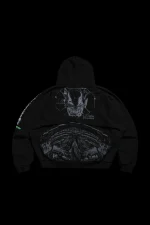 Saved By Grace Destroy Hoodie in Black