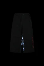Apex Hazard Raw Denim Jeans in Black