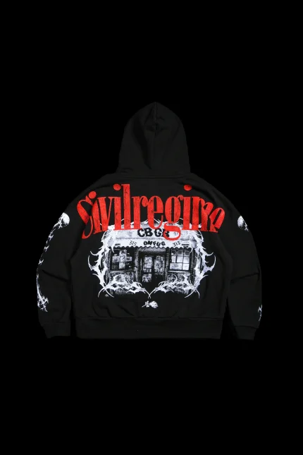 Underground Regime Forever Hoodie in Black