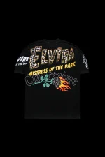 Joy Ride American Classic Oversized Tee in Vintage Black