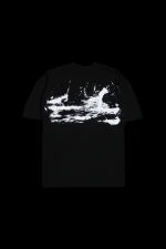 Creature In The Water American Classic Oversized Tee in Black