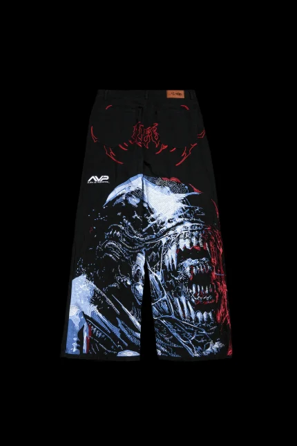 Apex Hazard Raw Denim Jeans in Black