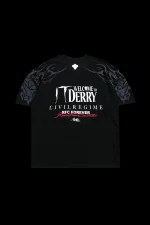 Pennywise Madness American Classic Oversized Tee in Vintage Black