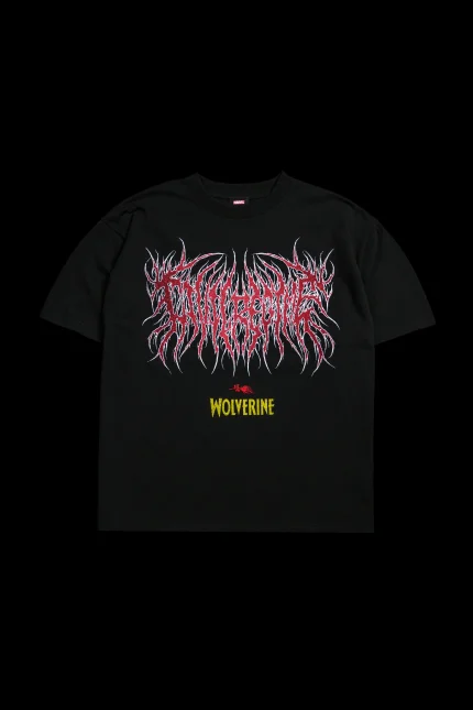 Wolverine Resurrected 199X Oversized Tee in Black