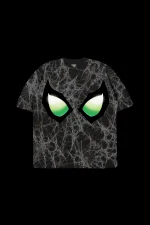 Punk Webs American Classic Oversized Tee in Vintage Ashes