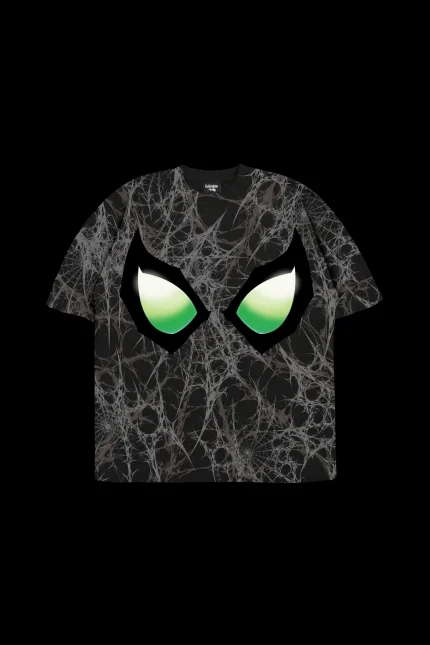 Punk Webs American Classic Oversized Tee in Vintage Ashes