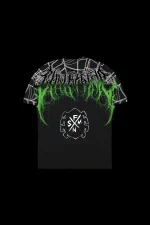 Punk Webs American Classic Oversized Tee in Vintage Ashes