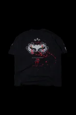 Yellow Eyes American Classic Oversized Tee in Black