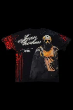 Crystal Lake Killer American Classic Oversized Tee in Black