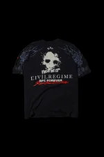 Crystal Lake Killer American Classic Oversized Tee in Black